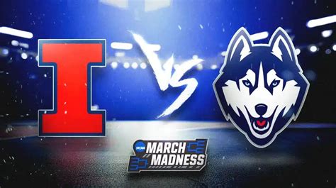 March Madness: Illinois vs. UConn odds, picks and predictions.